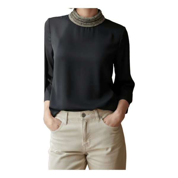 Gina Tricot juoda palaidinė