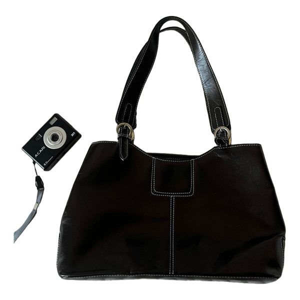 Dark brown shoulder bag