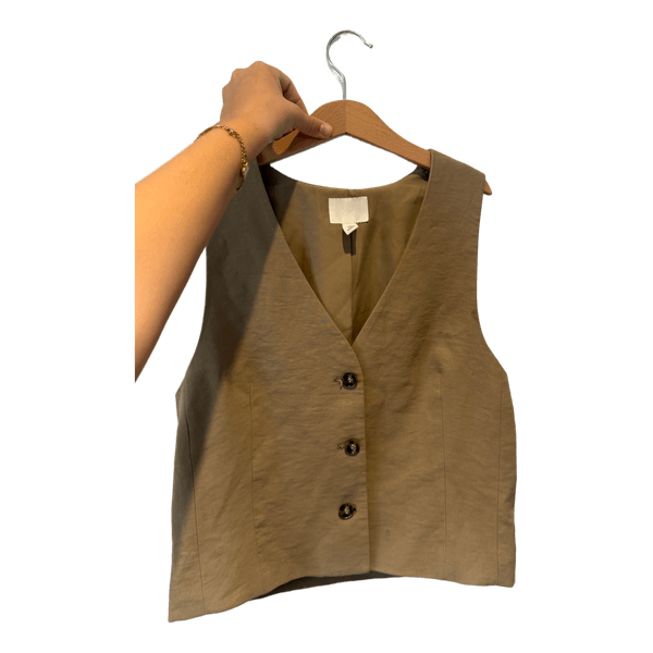 Beige habitvest