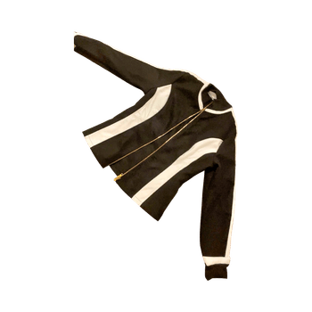 Musta valkoinen takki