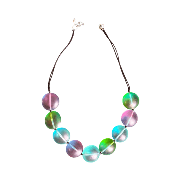 Multicolor beaded necklace