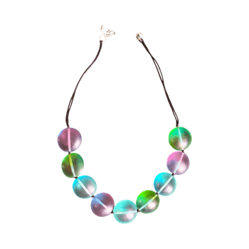 Multicolor beaded necklace