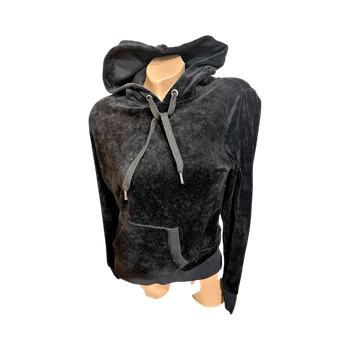 LOGG Black fleece hoodie