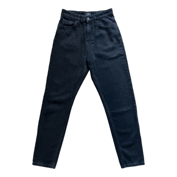 Black denim jeans