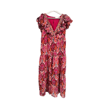 Sfera casual printed maxi dress