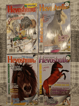 Hevoshullu, 4 lehteä