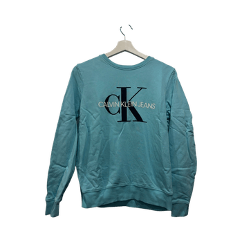 Turkoosi Calvin Klein collegepusero