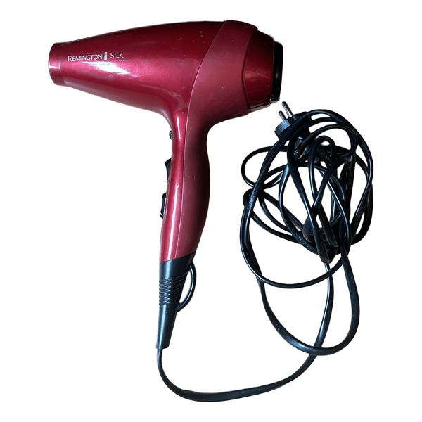 Red Remington hair dryer
