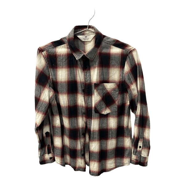 Plaid flannel shirt