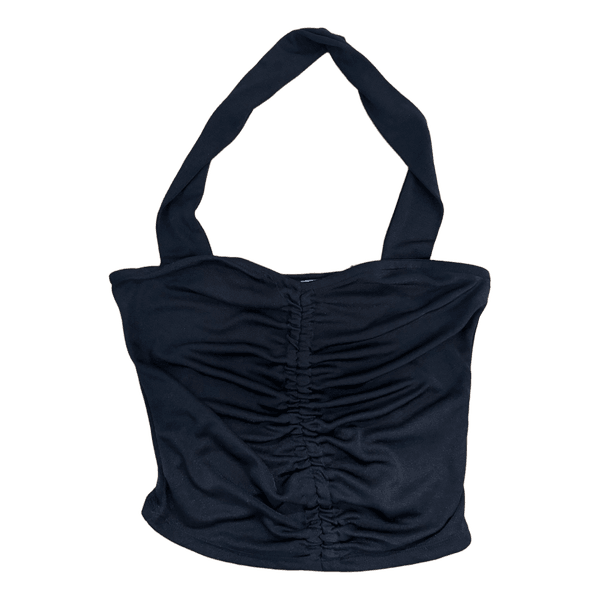 Sort halterneck top