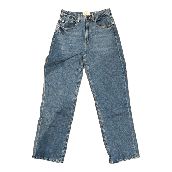 Blå denim jeans
