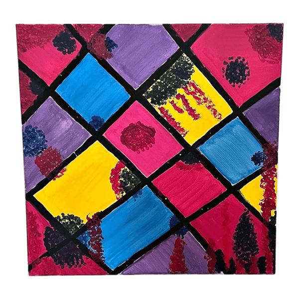 Painting - « Patchwork d’émotions »