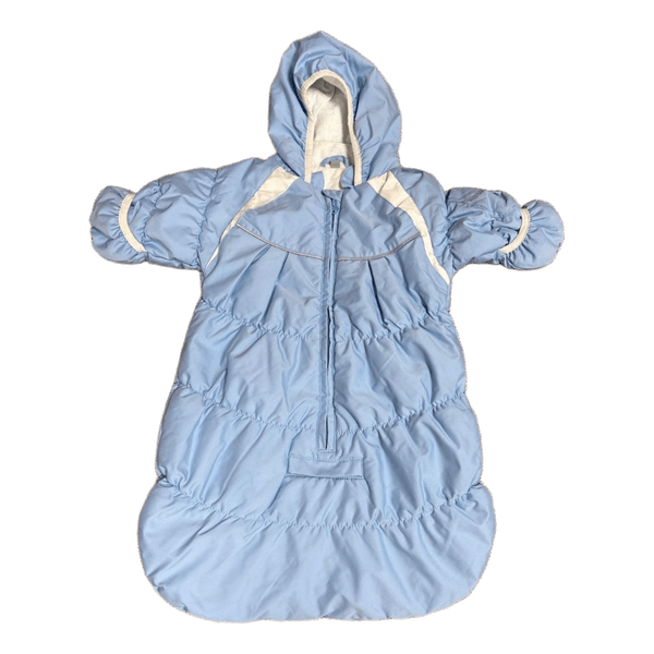 Blue baby snow suit