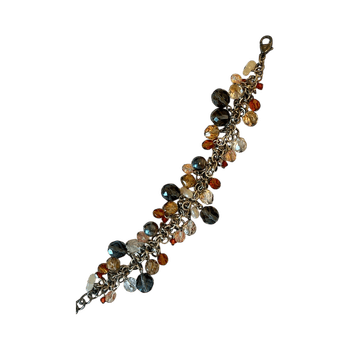 Beaded charm bracelet