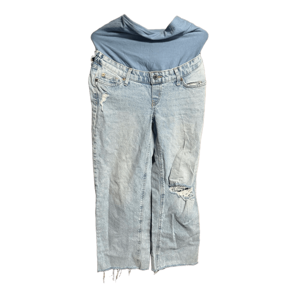Light blue maternity jeans