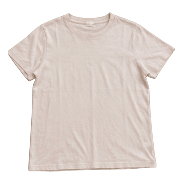 Lyserød t-shirt