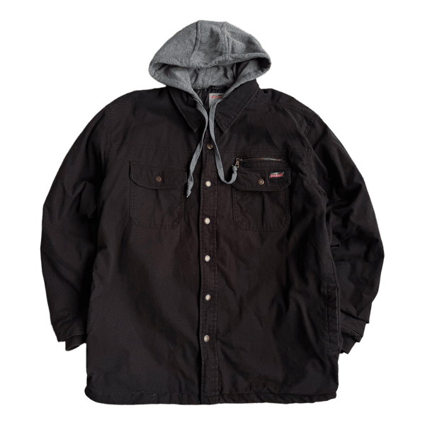 I’m Vintage Insulated Work Canvas Hooded Jacket Dickies Genuine