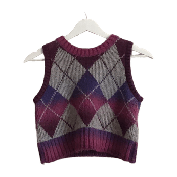 Collision cardigan