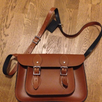 The leather satchel co bag