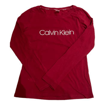 Punainen Calvin Klein pitkähihainen