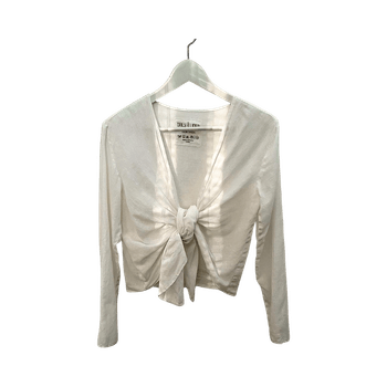DailyLinen valkoinen pellavapaita XS