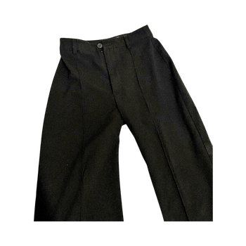 Black tailored trousers