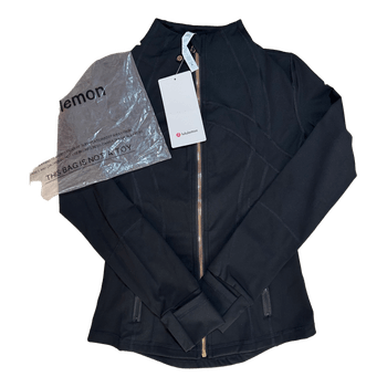 Lululemon black zip jacket