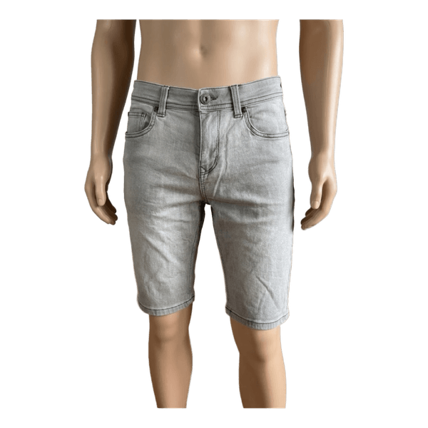 Smog Men's Grey Denim Shorts
