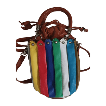 Värikäs laukku bag