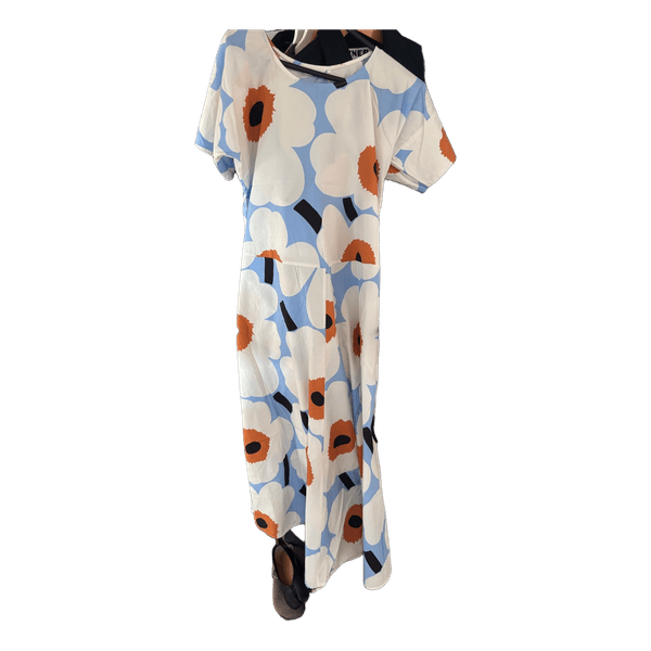Marimekko floral midi dress