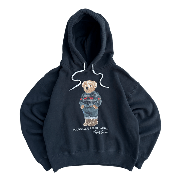 Musta Polo Bear huppari