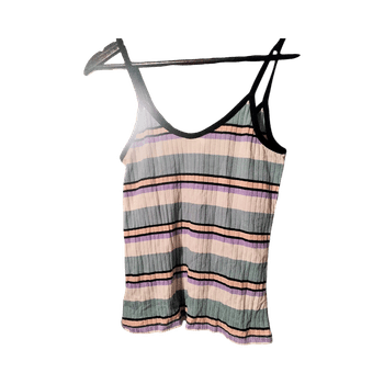Raitainen ribbattutoppi