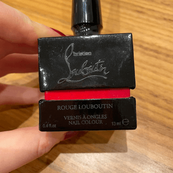 Red nail polish, Christian Louboutin 