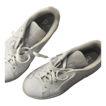 White adidas sneakers