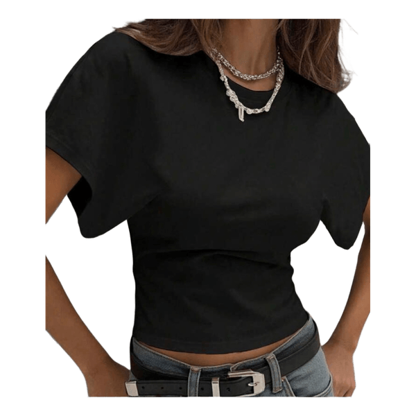 Sort t-shirt