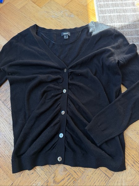 Mexx black buttoned cardigan