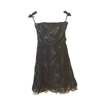 Musta pitsijuhlamekko