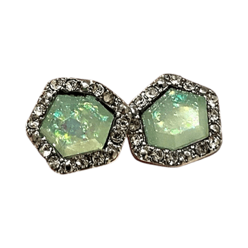 Turkoosinvihreät korvakorut