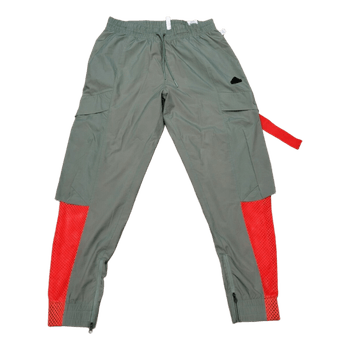 Green cargo joggers