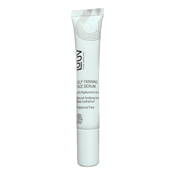 LUUV Cosmetics looduslik isepruunistav näoseerum hüaluroonhappega