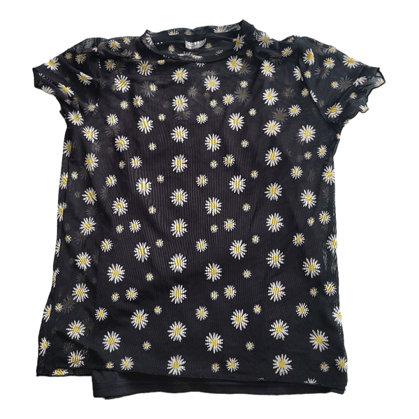 Stradivarius daisy print top