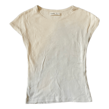 Bull&Bear vaalea slim t-paita