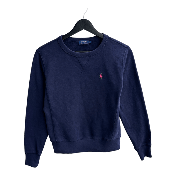 Tummansininen Polo Ralph Lauren collegepaita