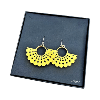Lumoava aika -puukorvakorut jewelry