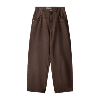 Brown relaxed fit jeans