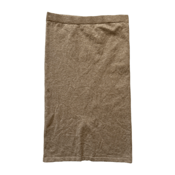VILA Beige Knit Skirt