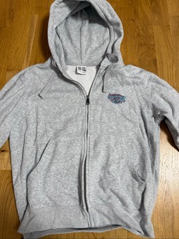 Grey Russell zip hoodie