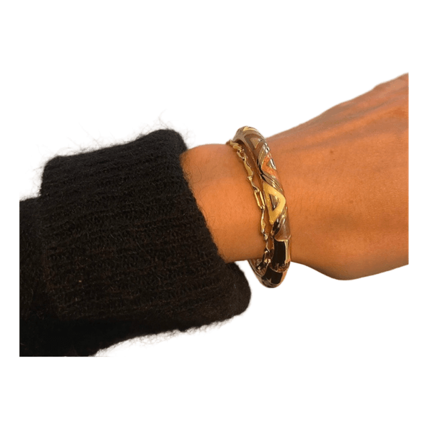 Guld armbånd