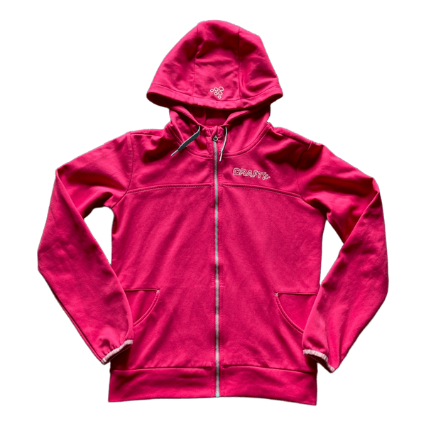 Craft Pink fleece zip hoodie