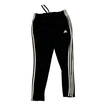 Black Adidas track pants